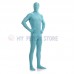 Full Body  Sky blue Lycra Spandex Bodysuit Solid Color Zentai  suit Halloween Fancy Dress Costume 